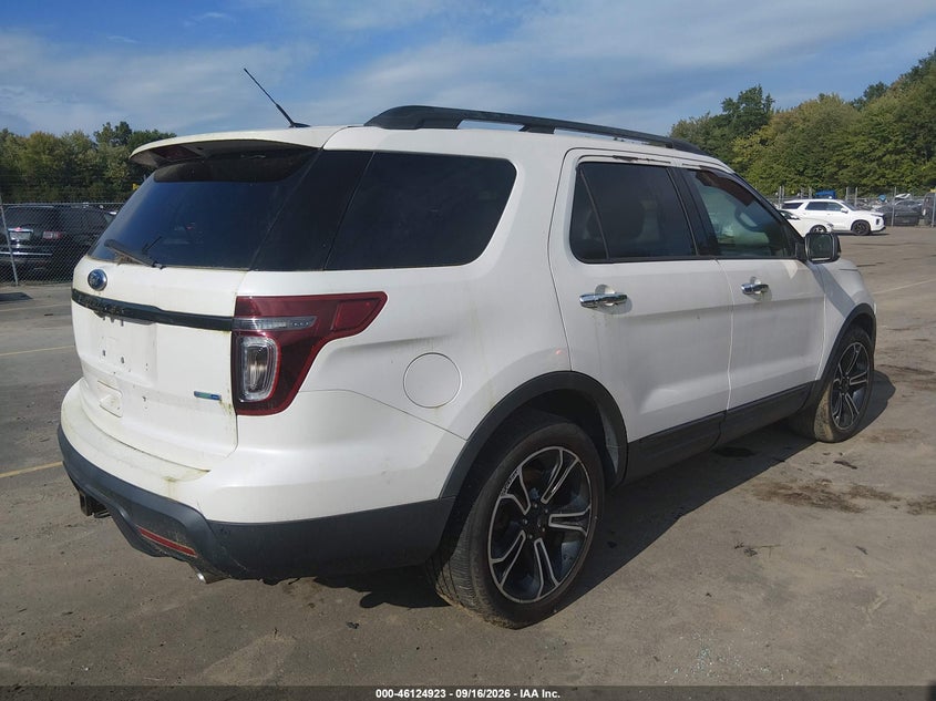 Vin: 1fm5k8gt9dgc76104, lot: 46624643, ford explorer sport 20134