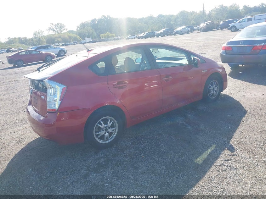 Vin: jtdkn3du6a0090913, lot: 46624644, toyota prius iii 20104