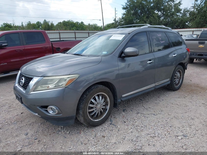 Vin: 5n1ar2mn7fc716165, lot: 46624653, nissan pathfinder sl 20152