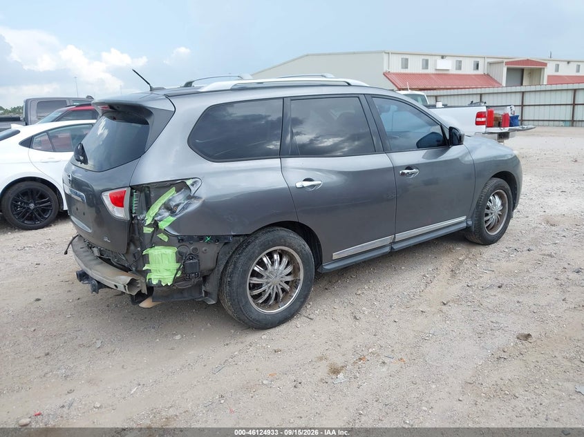 Vin: 5n1ar2mn7fc716165, lot: 46624653, nissan pathfinder sl 20154