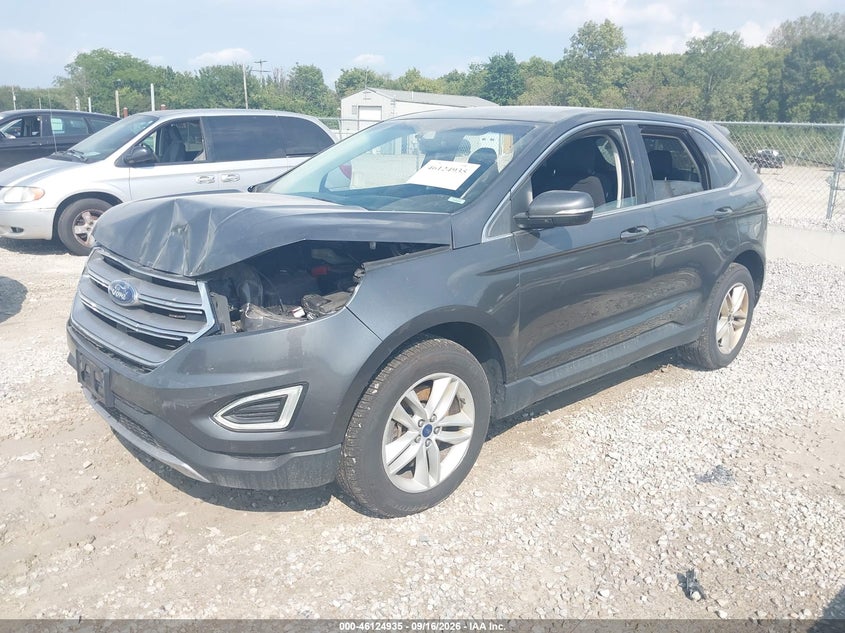Vin: 2fmpk4j96hbc08581, lot: 46624655, ford edge sel 20172