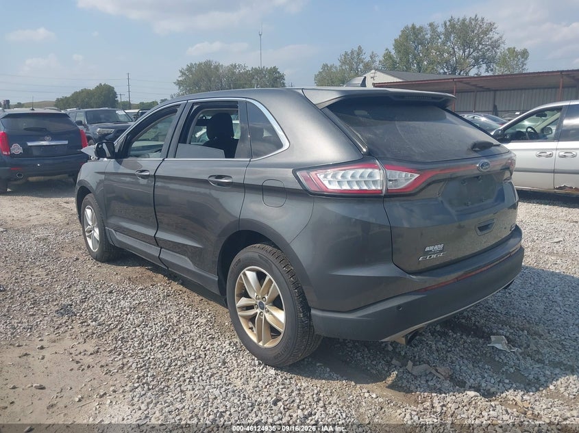 Vin: 2fmpk4j96hbc08581, lot: 46624655, ford edge sel 20173