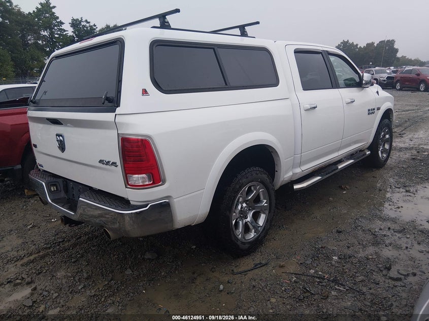 Vin: 1c6rr7ntxjs152387, lot: 46624671, ram 1500 laramie  4x4 5'7 box 20184