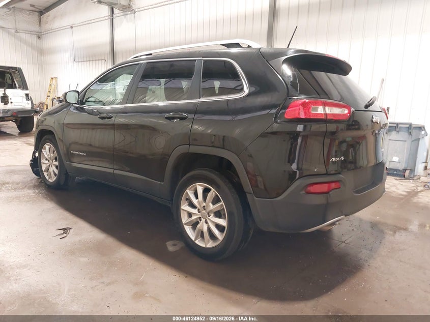 Vin: 1c4pjmdb1hw519940, lot: 46624672, jeep cherokee limited 4x4 20173