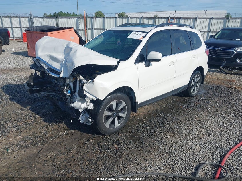 Vin: jf2sjarc3hh507353, lot: 46624687, subaru forester 2.5i limited 20172