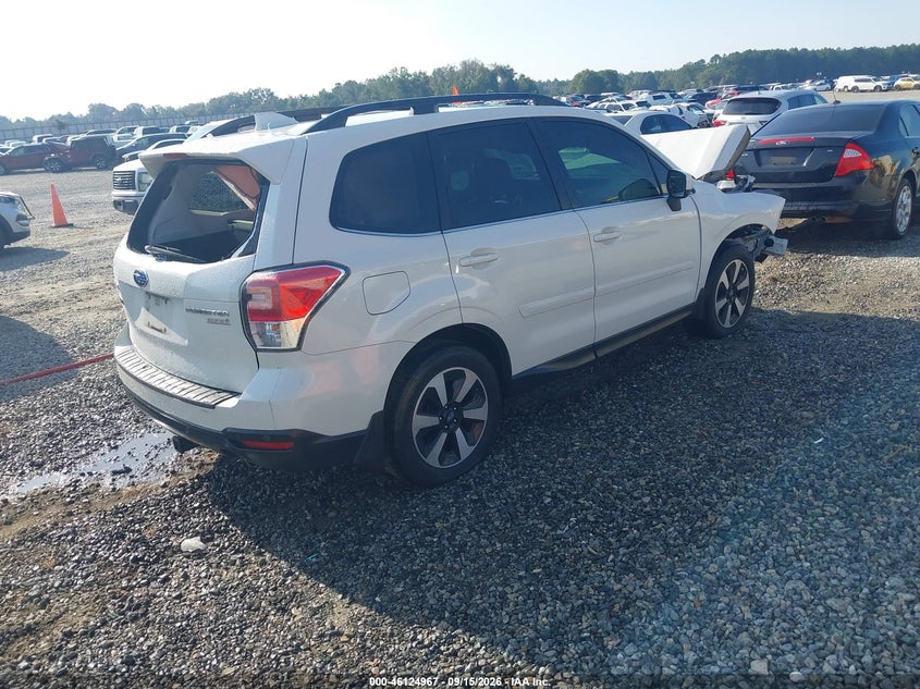 Vin: jf2sjarc3hh507353, lot: 46624687, subaru forester 2.5i limited 20174