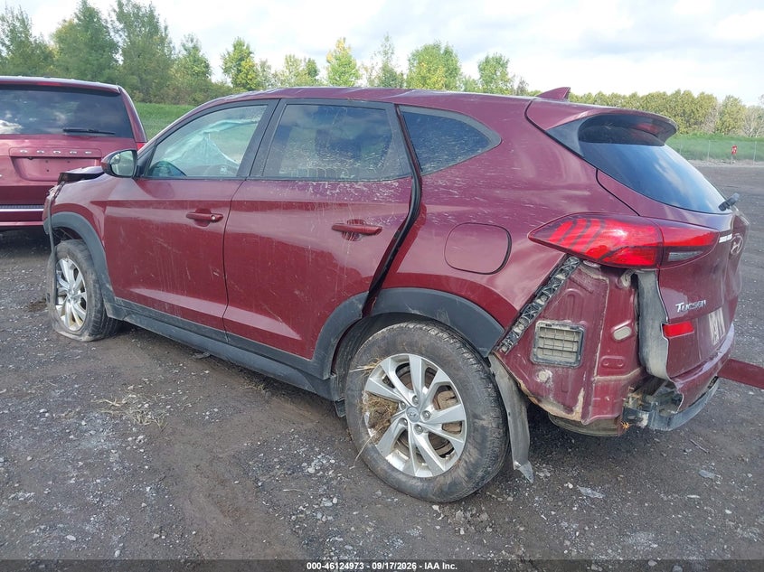 Vin: km8j2ca45ku917363, lot: 46624692, hyundai tucson se 20193
