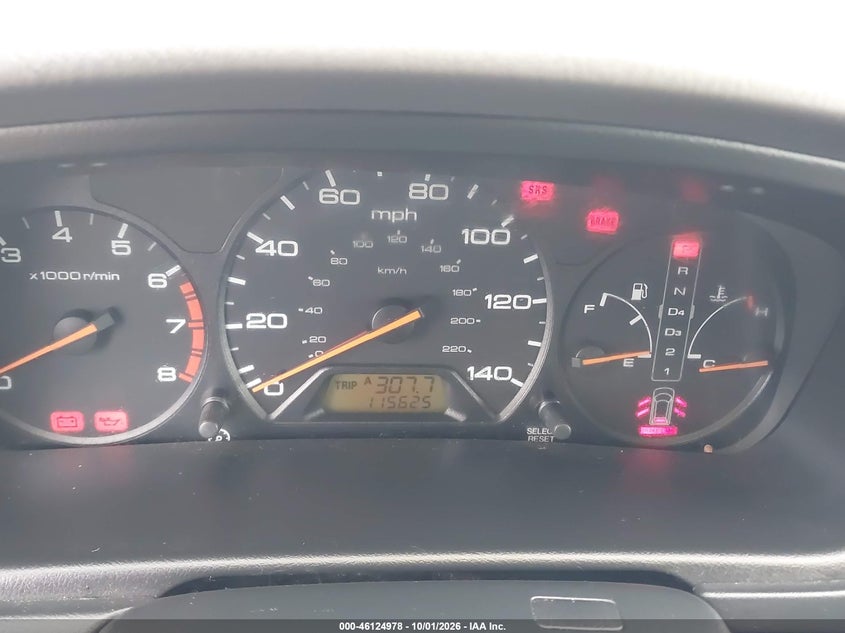 HONDA ODYSSEY 2000 VIN 2HKRL1863YH569999