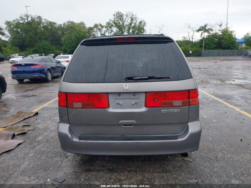 HONDA ODYSSEY 2000 VIN 2HKRL1863YH569999