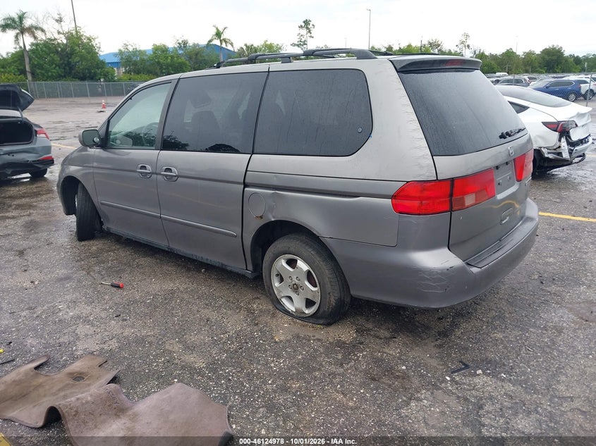 HONDA ODYSSEY 2000 VIN 2HKRL1863YH569999