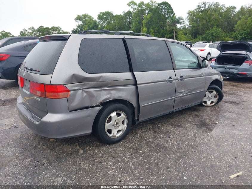 HONDA ODYSSEY 2000 VIN 2HKRL1863YH569999