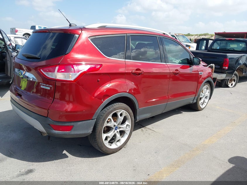 Vin: 1fmcu0jx9fub29591, lot: 46624699, ford escape titanium 20154