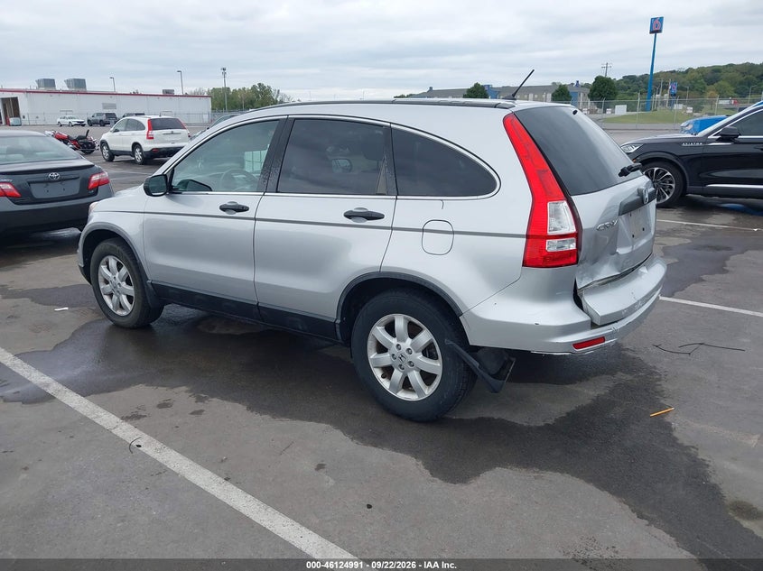 Vin: 5j6re4h46bl017386, lot: 46624711, honda cr-v se 20113