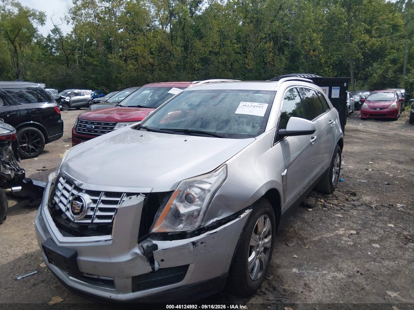Vin: 3gyfnee3xes675134, lot: 46624712, cadillac srx luxury collection 20142