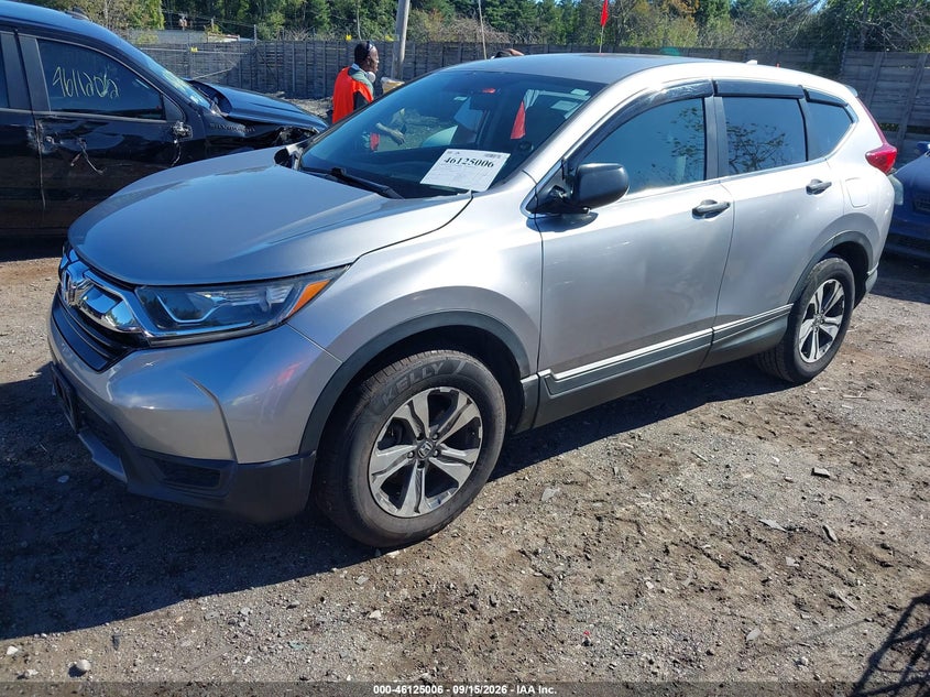 2019 Honda CR-V, Engine Damage, IAAI, VIN 2HKRW6H37KH221608 — photo 2