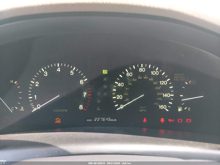 LEXUS LS 1996 VIN JT8BH22F7T0064196