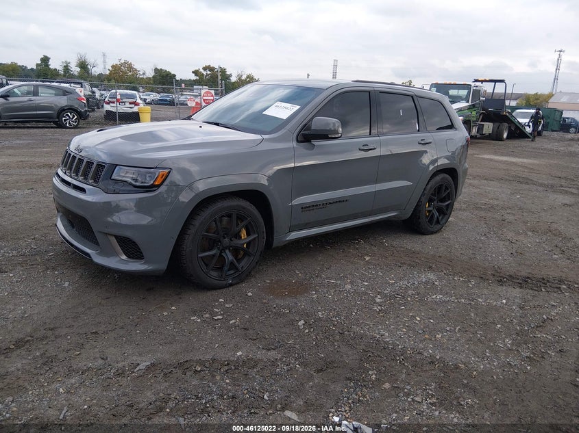 Vin: 1c4rjfn97mc833829, lot: 46624742, jeep grand cherokee trackhawk 4x4 20212