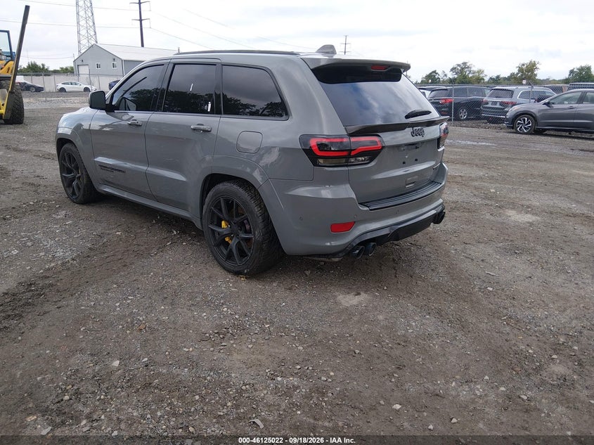 Vin: 1c4rjfn97mc833829, lot: 46624742, jeep grand cherokee trackhawk 4x4 20213