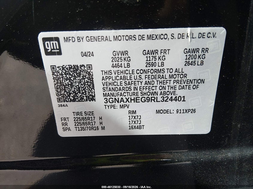 2024 CHEVROLET EQUINOX FWD LS · Фото 9