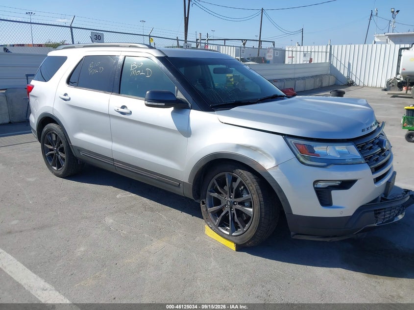 Vin: 1fm5k7d89jgc72639, lot: 46624754, ford explorer xlt 2018 img_1