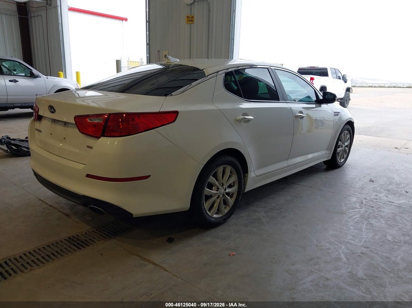 Vin: 5xxgm4a79fg451943, lot: 46624760, kia optima lx 20154
