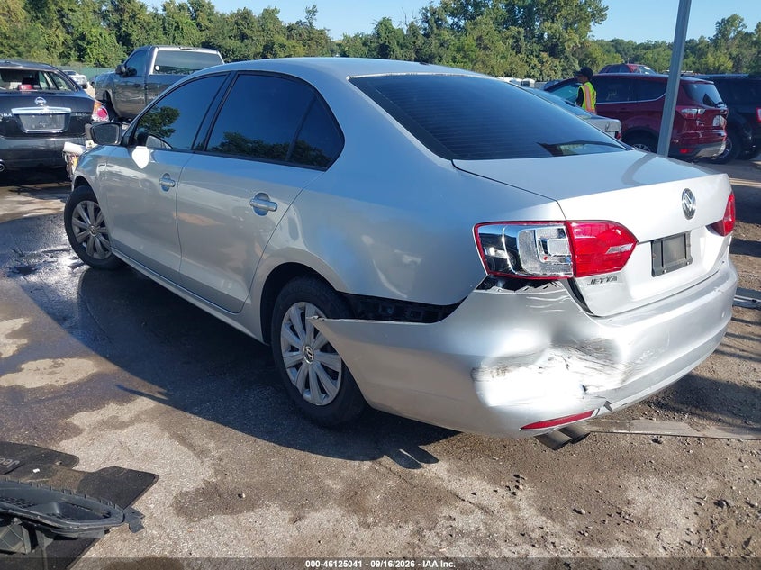 Vin: 3vw2k7aj2em406012, lot: 46624761, volkswagen jetta 2.0l s 20143