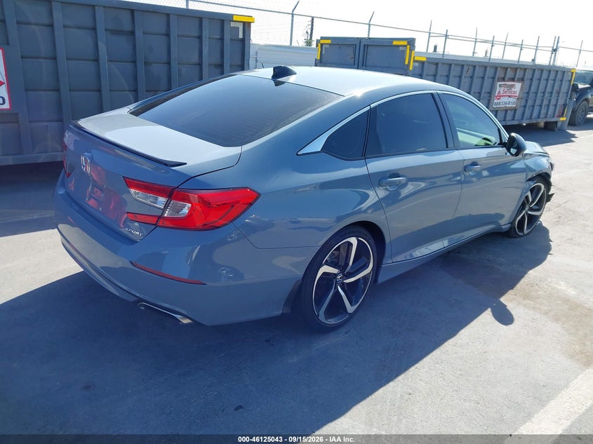 Vin: 1hgcv1f37na084164, lot: 46624763, honda accord sport 20224