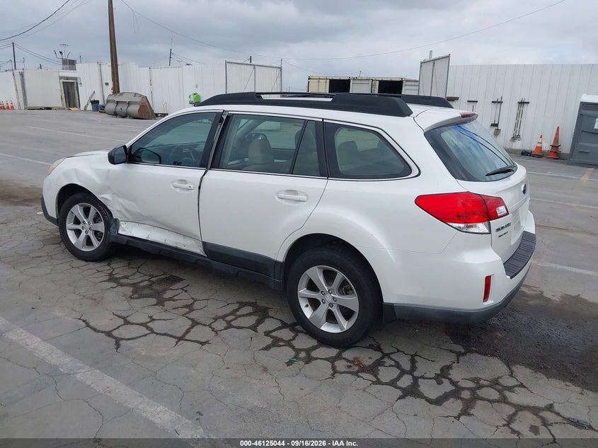 Vin: 4s4brbac2e3204402, lot: 46624764, subaru outback 2.5i 20143