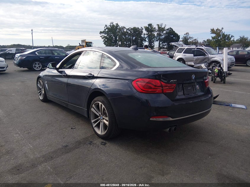 Vin: wba4j3c52kbl09335, lot: 46624768, bmw 430i gran coupe xdrive 20193