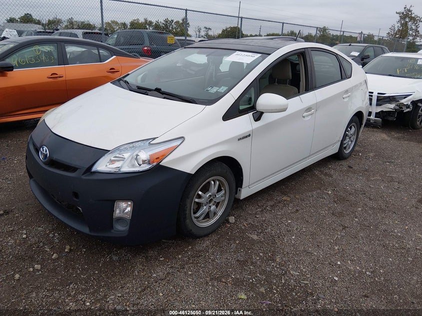 Vin: jtdkn3du6a0051870, lot: 46624770, toyota prius iv 20102