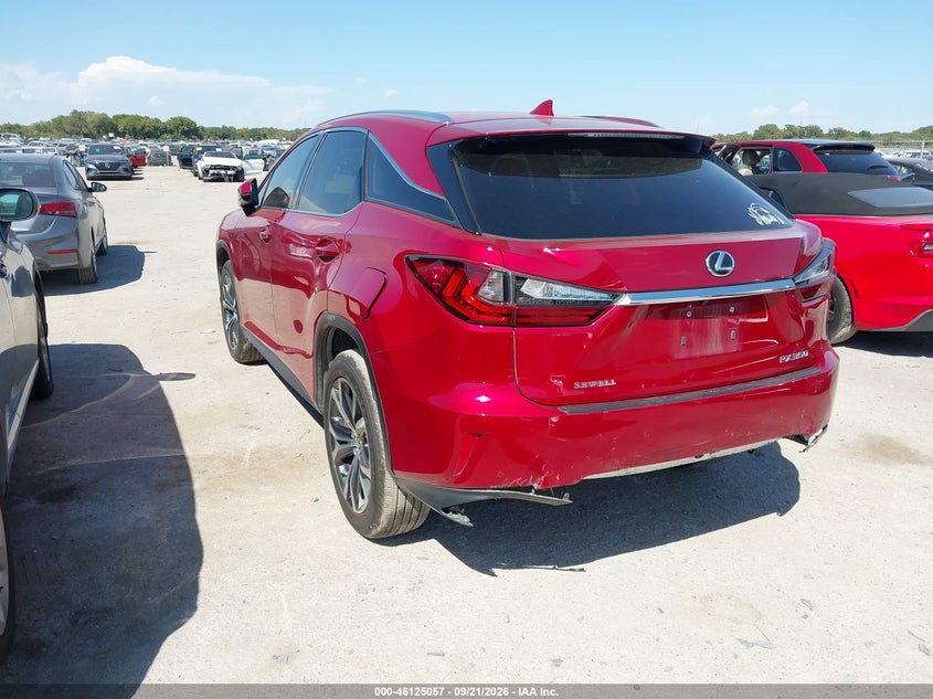 Vin: 2t2zzmca0kc136352, lot: 46624777, lexus rx 350 20193