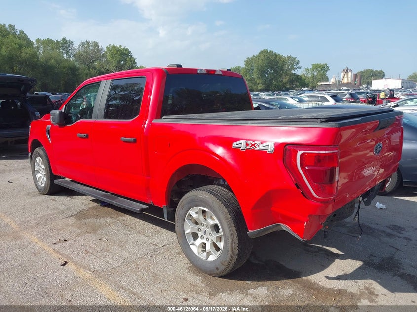 Vin: 1ftfw1e5xpkf00488, lot: 46624784, ford f-150 xlt 20233