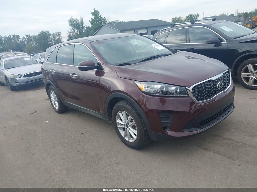 Vin: 5xypgda31kg548001, lot: 46624787, kia sorento 2.4l lx 2019 img_1