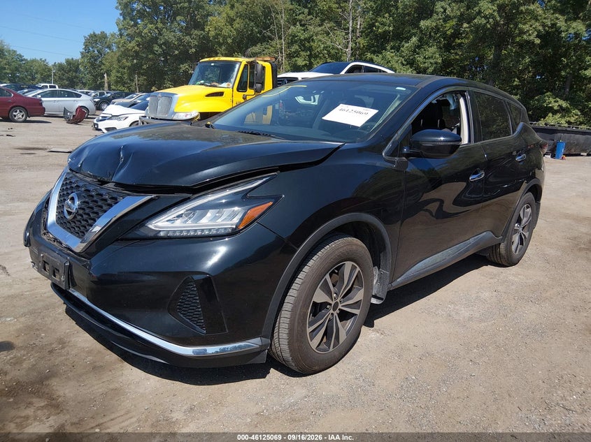 Vin: 5n1az2msxkn129172, lot: 46624789, nissan murano s 20192