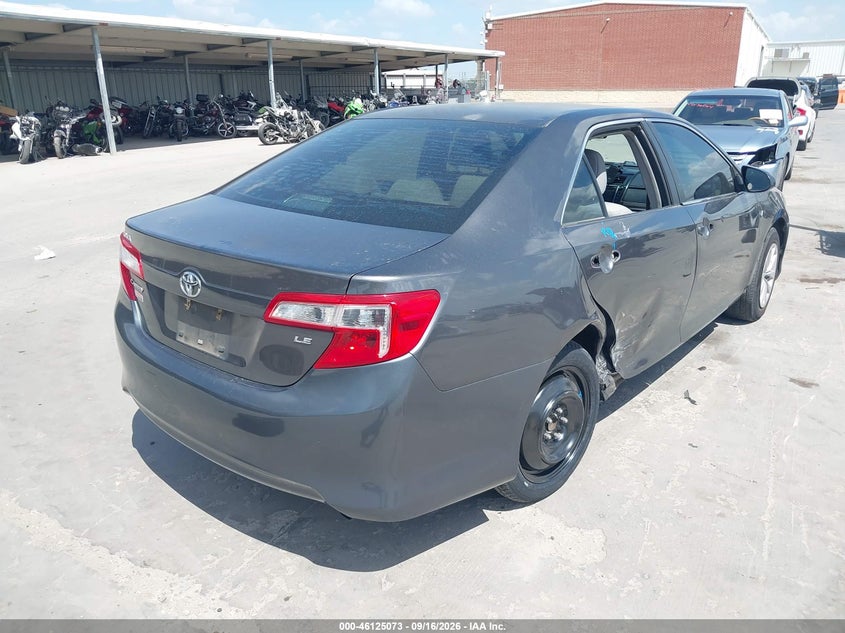 Vin: 4t1bf1fk3du702300, lot: 46624793, toyota camry le 20134