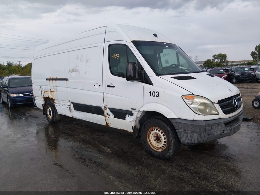 Vin: wd3pe8cb3b5567749, lot: 46624803, mercedes-benz sprinter 2500 high roof 2011 img_1