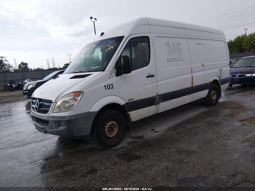Vin: wd3pe8cb3b5567749, lot: 46624803, mercedes-benz sprinter 2500 high roof 20112