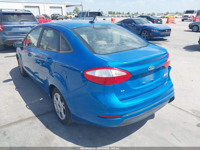 Vin: 3fadp4bj3gm154273, lot: 46624830, ford fiesta se 20163