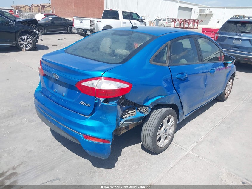 Vin: 3fadp4bj3gm154273, lot: 46624830, ford fiesta se 20164