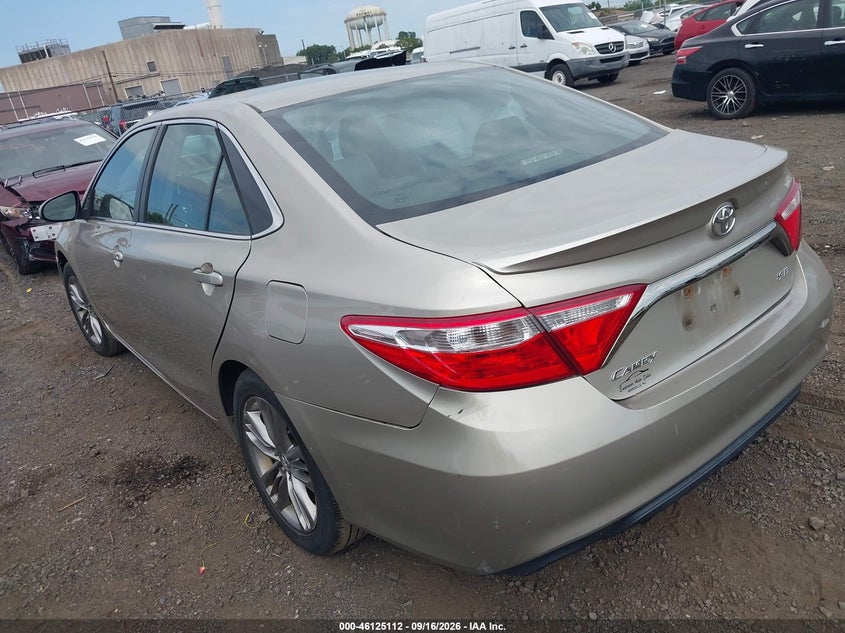 Vin: 4t1bf1fk4fu067879, lot: 46624832, toyota camry se 20153