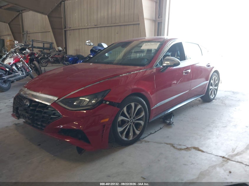 Vin: 5npej4j24lh007437, lot: 46624852, hyundai sonata sel plus 20202