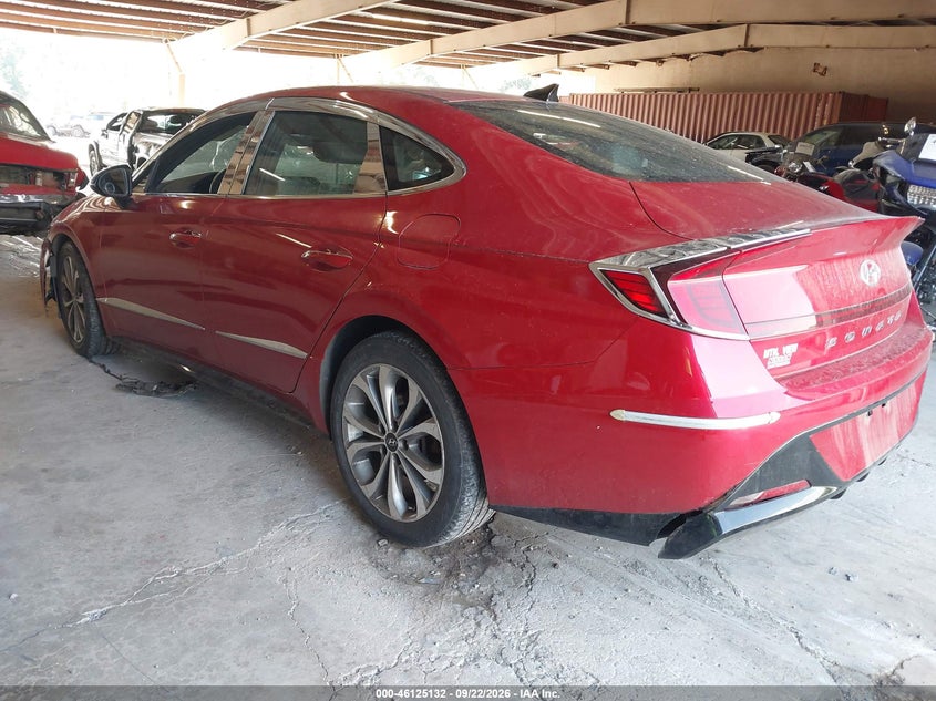 Vin: 5npej4j24lh007437, lot: 46624852, hyundai sonata sel plus 20203