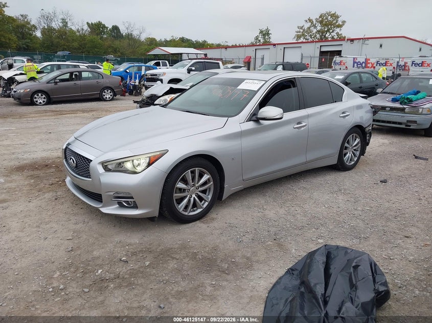 Vin: jn1bv7ap6fm339865, lot: 46624867, infiniti q50 premium 20152