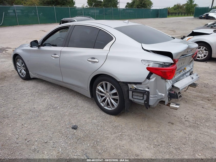 Vin: jn1bv7ap6fm339865, lot: 46624867, infiniti q50 premium 20153