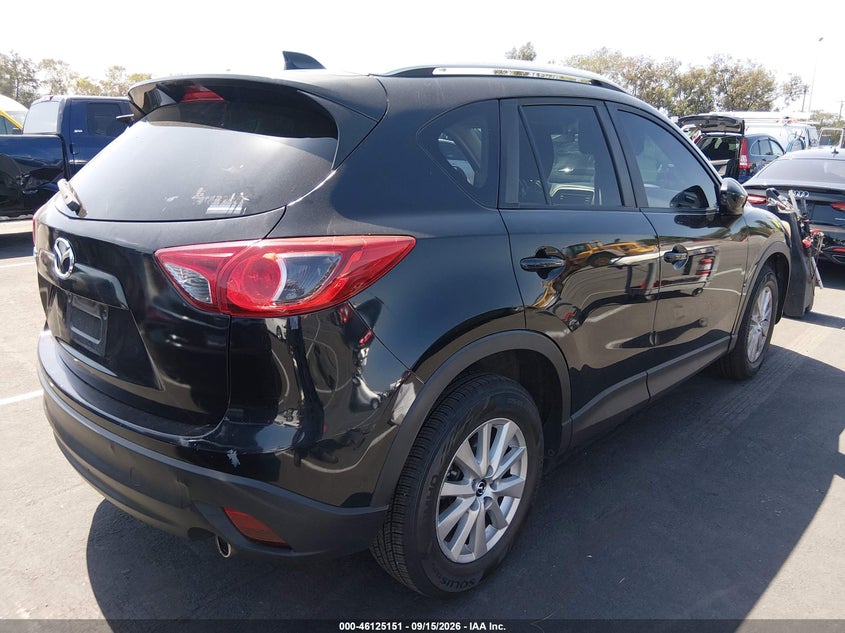 Vin: jm3ke2cy4f0456817, lot: 46624871, mazda cx-5 touring 20154
