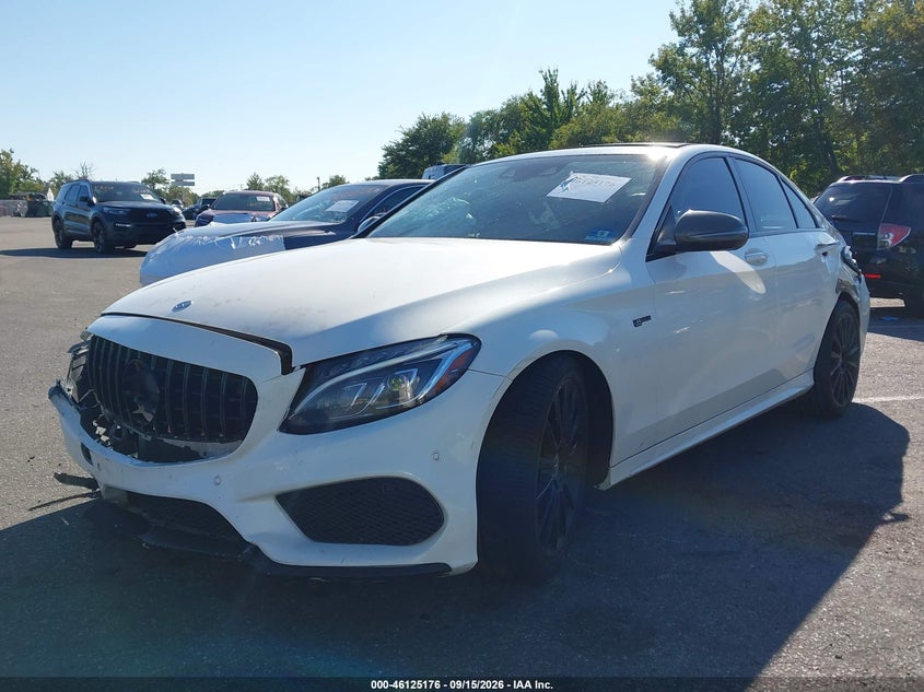 Vin: 55swf6eb6gu105500, lot: 46624896, mercedes-benz c 450 amg 4matic 20162