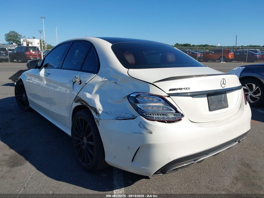 Vin: 55swf6eb6gu105500, lot: 46624896, mercedes-benz c 450 amg 4matic 20163