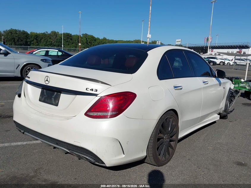 Vin: 55swf6eb6gu105500, lot: 46624896, mercedes-benz c 450 amg 4matic 20164