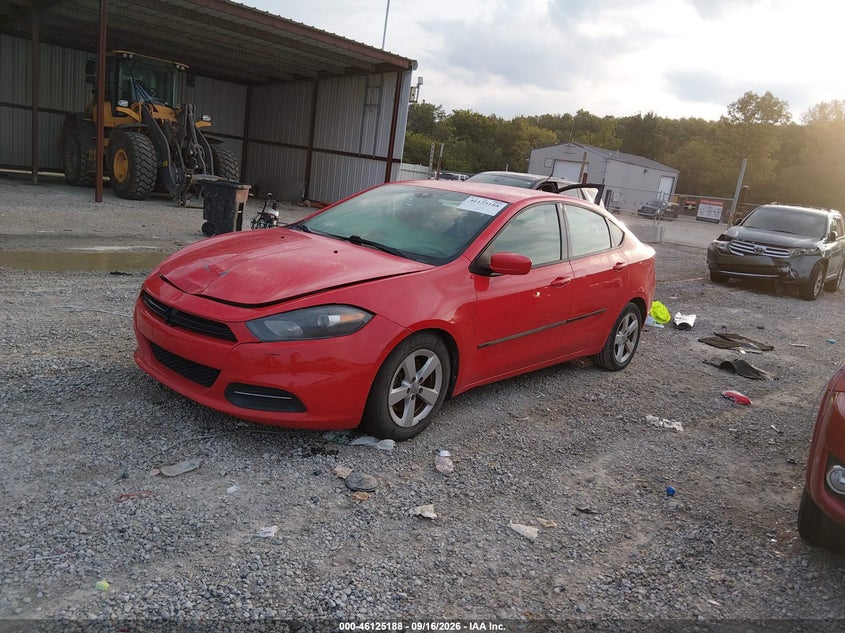 Vin: 1c3cdfbb6gd717898, lot: 46624909, dodge dart sxt 20162
