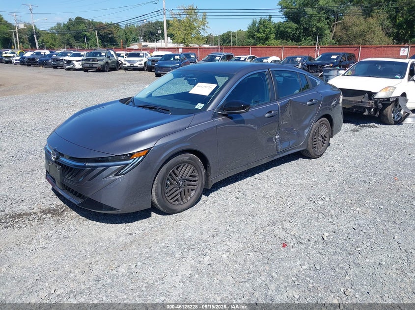 Vin: 3n1ab9cv5ty229085, lot: 46624948, nissan sentra sv 20262